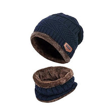 Load image into Gallery viewer, Warm Beanie Cap With Scarf
