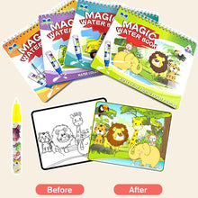 Load image into Gallery viewer, Reusable Water-Painting Books
