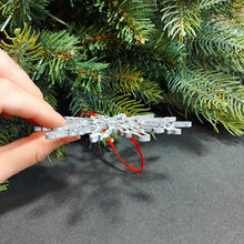 Load image into Gallery viewer, Funny Snowflake Ornament
