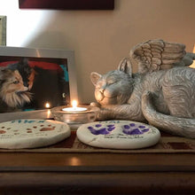 Load image into Gallery viewer, Angel Dog and Cat Statue
