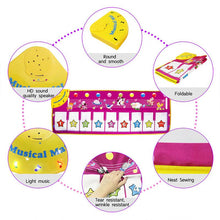 Load image into Gallery viewer, Children Piano Music Dance Mat
