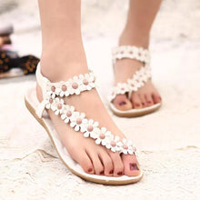 Load image into Gallery viewer, Dainty Floral Sandals for Women
