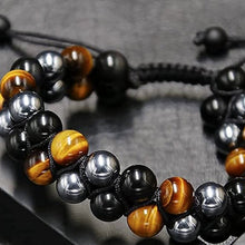 Load image into Gallery viewer, Double-layered Gemstone Bracelet

