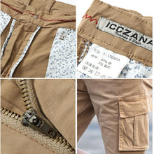 Load image into Gallery viewer, Men multi-pocket overalls shorts
