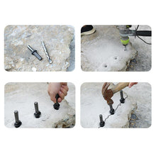 Load image into Gallery viewer, Industrial Grade 16 Wedge Stone Splitter Tool

