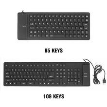 Load image into Gallery viewer, Foldable Silicone Keyboard
