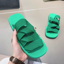 Load image into Gallery viewer, Elastic Braided Slippers
