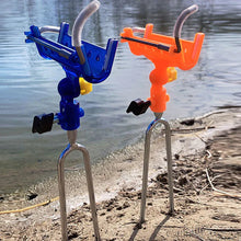 Load image into Gallery viewer, Fishing Rod self-Locking Turret Bracket
