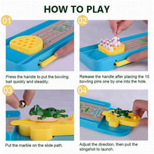 Load image into Gallery viewer, Creative Mini Frog Bowling Table

