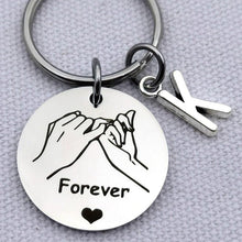 Load image into Gallery viewer, Stainless Steel Love Forever Keychain

