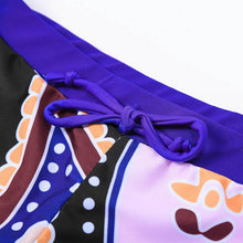 Load image into Gallery viewer, 2020 New Sexy Split Boxer Print High Waisted Bikini
