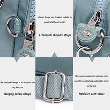 Load image into Gallery viewer, Functional Multi-Compartment Solid Color Handbag
