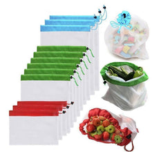 Load image into Gallery viewer, Ecological and Reusable Portable Bag, 12 Pieces.
