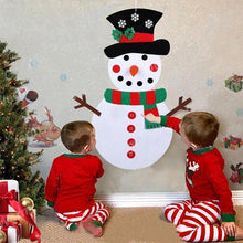Load image into Gallery viewer, DIY Felt Christmas Snowman Set
