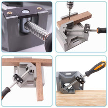 Load image into Gallery viewer, DOMOM 90 Degree Right Angle Clamp Woodworking Adjustable Bench Vise Tool

