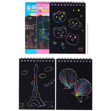 Load image into Gallery viewer, DIY Scratch Drawing Book
