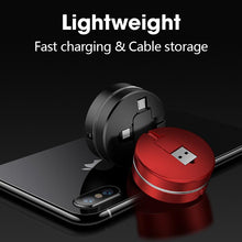 Load image into Gallery viewer, 3-in-1 Retractable Charging Cable
