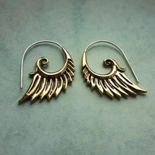 Load image into Gallery viewer, Vintage Peacock Tassel Earrings
