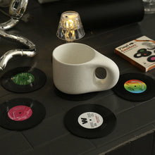 Load image into Gallery viewer, Vinyl Record Coasters with Retro Vinyl Player Holder
