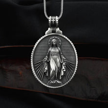 Load image into Gallery viewer, Miraculous Medal Virgin Mary Necklace
