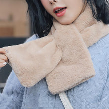 Load image into Gallery viewer, Faux Fur Crossover Scarf
