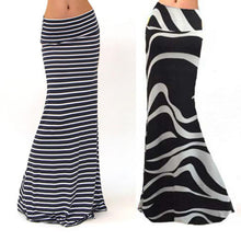 Load image into Gallery viewer, High Waist Stretch Wrap Hip Mid-length Skirt
