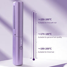 Load image into Gallery viewer, 💜Rechargeable Mini Hair Straightener💜
