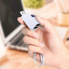 Load image into Gallery viewer, 3-Port Tiny USB Hub
