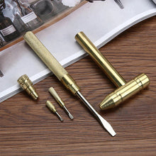 Load image into Gallery viewer, 🔥6 in1 Micro Mini Multifunction Copper Hammer
