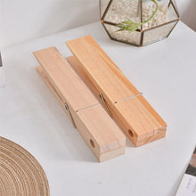 Load image into Gallery viewer, Clothespin Bathroom Towel Holder
