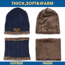 Load image into Gallery viewer, Warm Beanie Cap With Scarf
