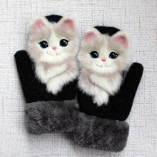 Load image into Gallery viewer, Cute Winter Animal Gloves
