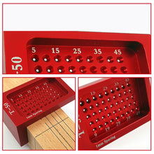 Load image into Gallery viewer, 50-Hole Positioning T-type Ruler
