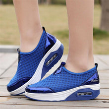 Load image into Gallery viewer, Women&#39;s Mesh Stitching Air Cushion Shaking Sneakers
