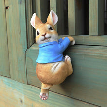 Load image into Gallery viewer, Garden Cartoon Rabbit Hanging Ornament

