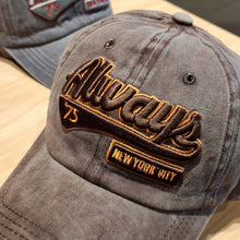 Load image into Gallery viewer, Alphabet Embroidered Peaked Cap
