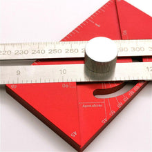 Load image into Gallery viewer, Aluminum alloy multifunctional angle ruler
