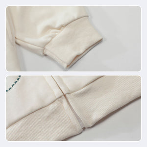Letter Embroidered Hoodie