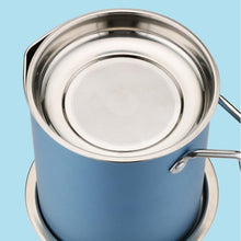 Load image into Gallery viewer, Stainless Steel Oil Strainer Storage Can
