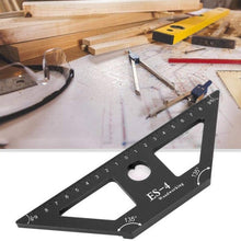 Load image into Gallery viewer, Multi-angle Woodworking Gauge Ruler
