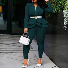 Load image into Gallery viewer, Fashion Ruffle Casual Suits
