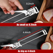 Load image into Gallery viewer, Adjustable Stainless Steel Can Opener
