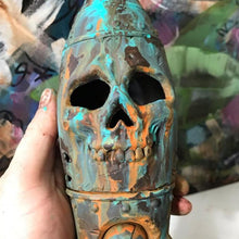 Load image into Gallery viewer, Resin Skull Bomb Ornament
