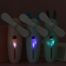 Load image into Gallery viewer, Mini Cartoon Portable Fan
