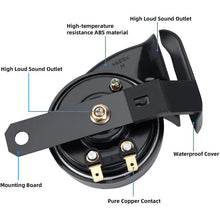 Load image into Gallery viewer, Snail Horn for Car/Motorcycle/ Truck Boat
