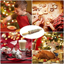 Load image into Gallery viewer, Hirundo Christmas Embossing Rolling Pin
