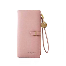 Load image into Gallery viewer, Women Bi-fold Long Purse

