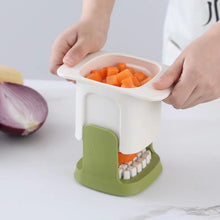 Load image into Gallery viewer, Mini kitchen hand press vegetable cutter
