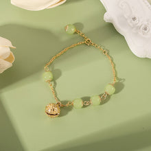 Load image into Gallery viewer, Hetian Jade Bell Bracelet
