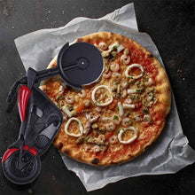 Load image into Gallery viewer, Unique Motorcycle Style Pizza Cutter
